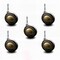 Service Caster 3 Inch Windsor Antique Soft Tread Ball Caster - Grip Neck Stem-SCC, 5PK SCC-GN01S30-DCR-WA-5 - alternate 1